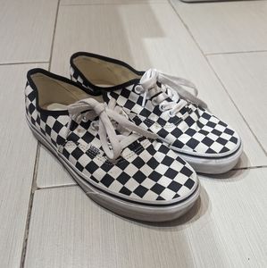 Checkered vans
